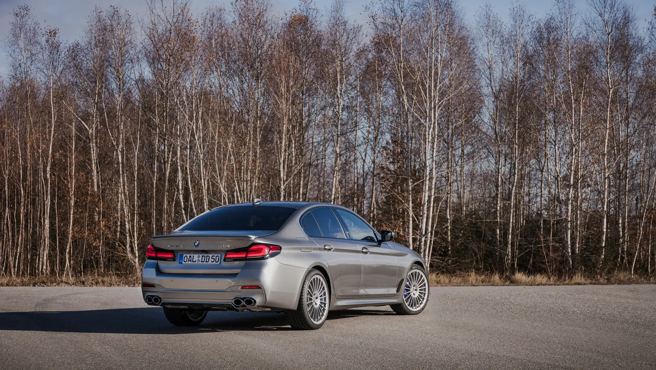 Achterzijde BMW ALPINA D5 S Sedan