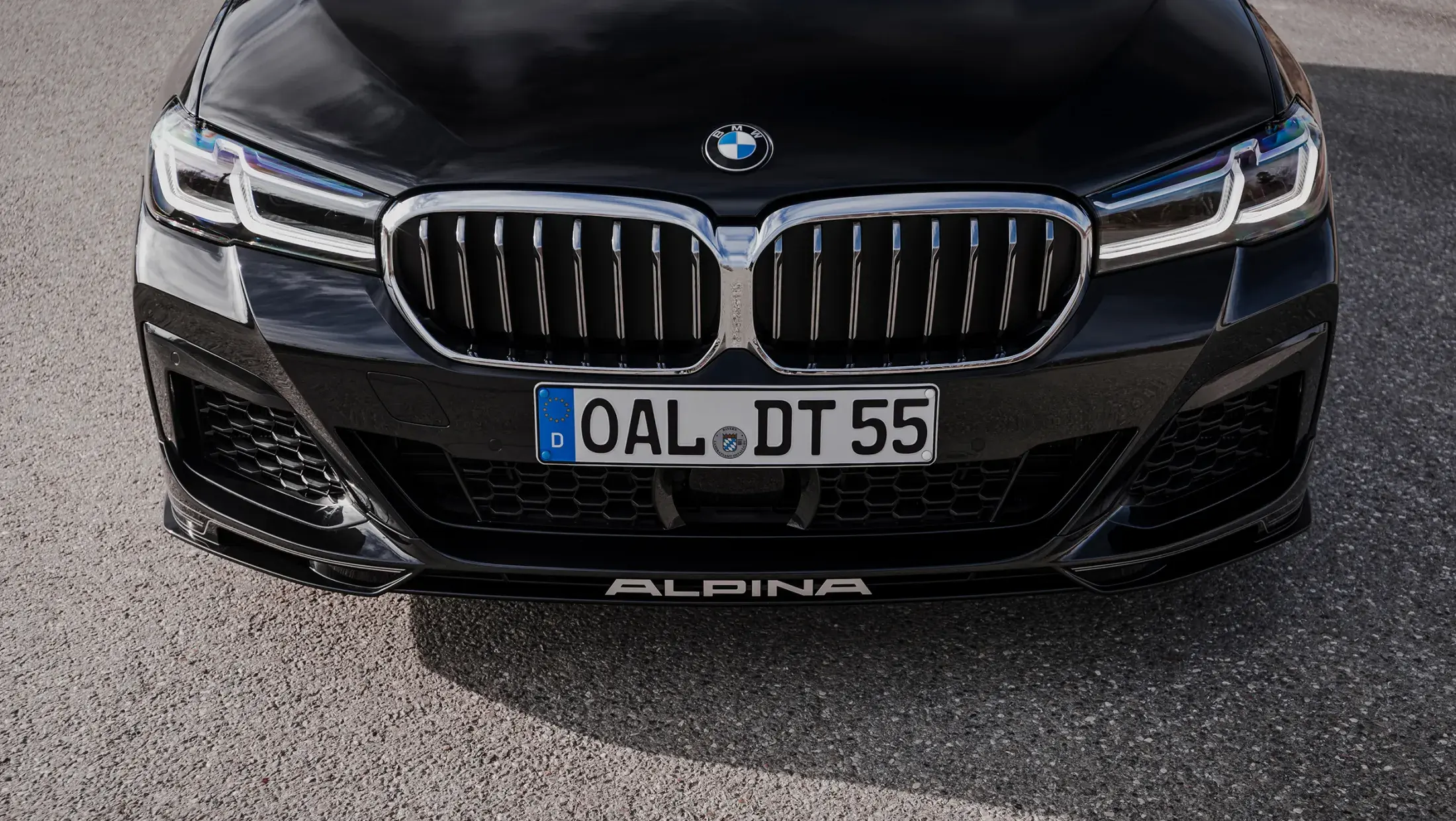 Voorbumper met ALPINA logo BMW ALPINA D5 S